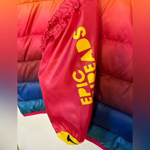 Epic Threads Girls Rainbow Packable Puffer Jacket NWT Various Sizes - Picture 4 of 9